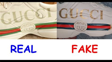 gucci fake vs real shoes
